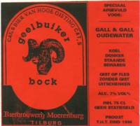 Bierbrouwerij Moerenburg, Geelbuiker Bock