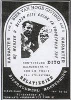 Bierbrouwerij Moerenburg, Kontaktburo Dito Relatiebier