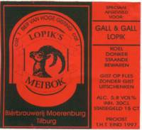 Bierbrouwerij Moerenburg, Lopik's Meibok