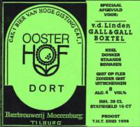 Bierbrouwerij Moerenburg, Oosterhof Dort 