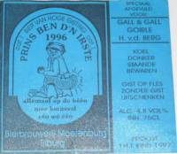Bierbrouwerij Moerenburg, Prins Ben d'n Irste