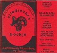 Bierbrouwerij Moerenburg, Sliedrechts Bockje 