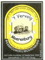 Bierbrouwerij Moerenburg, 't Vervolg