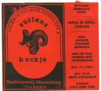 Bierbrouwerij Moerenburg, Zuilens Bockje