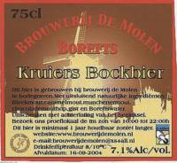 Brouwerij De Molen, Borefts Kruiers Bockbier