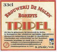 Brouwerij De Molen, Borefts Tripel