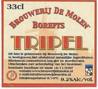 Brouwerij De Molen, Borefts Tripel