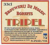 Brouwerij De Molen, Borefts Tripel