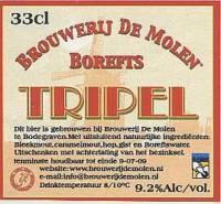 Brouwerij De Molen, Borefts Tripel