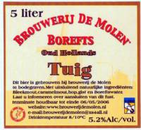 Brouwerij De Molen, Borefts Oud Hollands Tuig