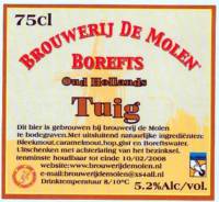 Brouwerij De Molen, Borefts Oud Hollands Tuig