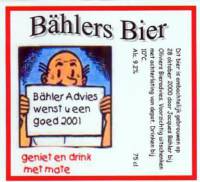 Amateurs, Bählers Bier