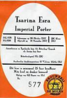 Brouwerij De Molen, Tsarina Esra Imperial Porter