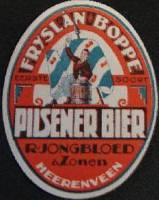 Onbekend, Fryslân Boppe Pilsener Bier