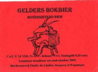 Brouwerij Onder De Linden, Gelders Bokbier