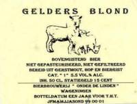 Brouwerij Onder De Linden, Gelders Blond