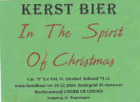 Brouwerij Onder De Linden, Kerstbier In The Spirit Of Christmas