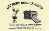 Brouwerij Onder De Linden, Gelders Boeren Bruin