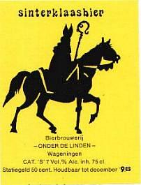 Brouwerij Onder De Linden, Sinterklaasbier