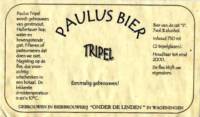 Brouwerij Onder De Linden, Paulus BierTripel