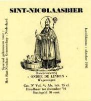 Brouwerij Onder De Linden, Sint-Nicolaasbier
