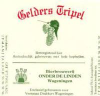 Brouwerij Onder De Linden, Veenman Drukkers Gelders Tripel