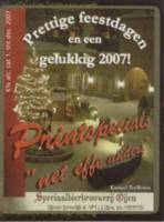 Bierbrouwerij Oijen, Prettige Feestdagen Printspecials