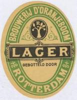 Oranjeboom Bierbrouwerij, Lager