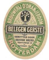 Oranjeboom Bierbrouwerij, Belegen Gerste