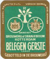 Oranjeboom Bierbrouwerij, Belegen Gerste Lager