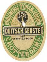 Oranjeboom Bierbrouwerij, Duitsch Gerste