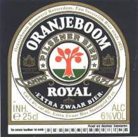 Oranjeboom Bierbrouwerij, Pilsener Bier Royal Extra Zwaar Bier
