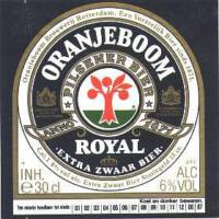 Oranjeboom Bierbrouwerij, Oranjeboom Pilsener Bier Royal Extra Zwaar Bier