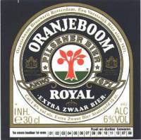 Oranjeboom Bierbrouwerij, Pilsener Bier Royal Extra Zwaar Bier