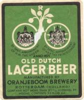 Oranjeboom Bierbrouwerij, Old Dutch Lager Beer