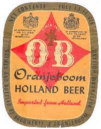 Oranjeboom Bierbrouwerij, OB Oranjeboom Holland Beer