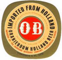 Oranjeboom Bierbrouwerij, OB Oranjeboom Holland Beer