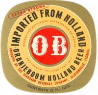 Oranjeboom Bierbrouwerij, OB Oranjeboom Holland Beer Extra Strong