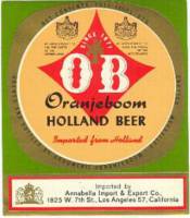 Oranjeboom Bierbrouwerij, OB Oranjeboom Holland Beer
