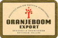 Oranjeboom Bierbrouwerij, Export