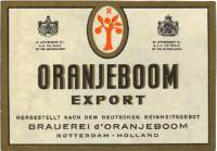 Oranjeboom Bierbrouwerij, Export