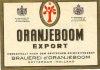 Oranjeboom Bierbrouwerij, Export