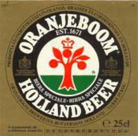Oranjeboom Bierbrouwerij, Holland Beer Biere Speciale Birra Speciale