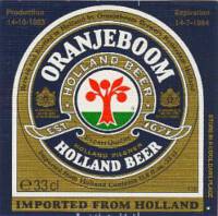 Oranjeboom Bierbrouwerij, Oranjeboom Holland Beer Holland Pilsner
