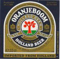 Oranjeboom Bierbrouwerij, Oranjeboom Holland Beer Holland Pilsner