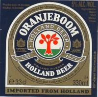 Oranjeboom Bierbrouwerij, Oranjeboom Holland Beer Holland Pilsner