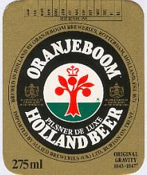 Oranjeboom Bierbrouwerij, Holland Beer Pilsner de Luxe