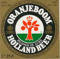 Oranjeboom Bierbrouwerij, Holland Beer Pilsner de Luxe