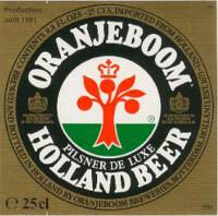 Oranjeboom Bierbrouwerij, Oranjeboom Holland Beer Pilsner de Luxe