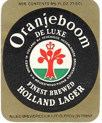 Oranjeboom Bierbrouwerij, Holland Lager de Luxe